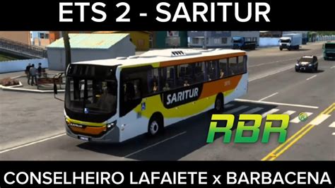 ETS 2 CONSELHEIRO LAFAIETE X BARBACENA SARITUR APACHE VIP 5 MAPA RBR 6