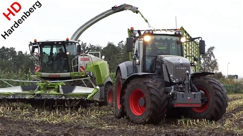 Mais Hakselen Fendt Vario Black Beauty Claas Jaguar