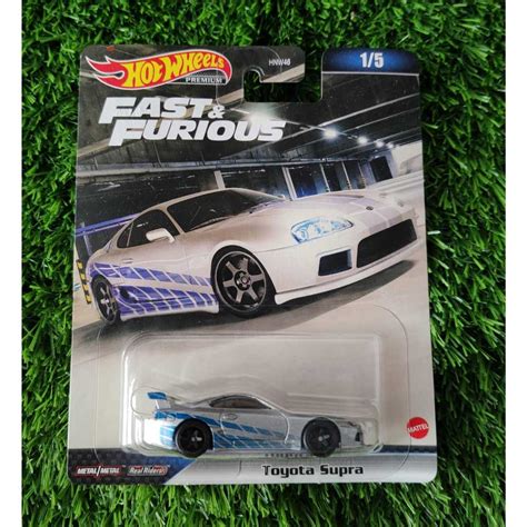 Hot Wheels Premium Toyota Supra Fnf Fast And Furious Shopee Malaysia