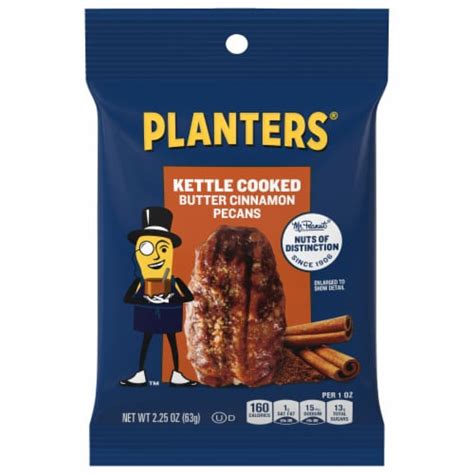 Planters Kettle Cooked Butter Cinnamon Pecans 2 25 Oz Kroger