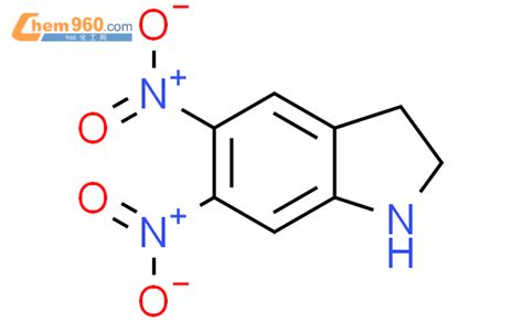 19134 12 4 1H Indole 2 3 dihydro 5 6 dinitro CAS号 19134 12 4 1H Indole