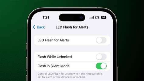 How To Make The IPhone Light Flash For Phone Calls Messages In IOS 17