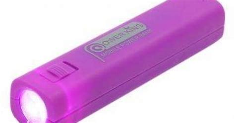 Wts Murah Power King Hn 090 3000mah Torch Light Powerbank Purple Imgur