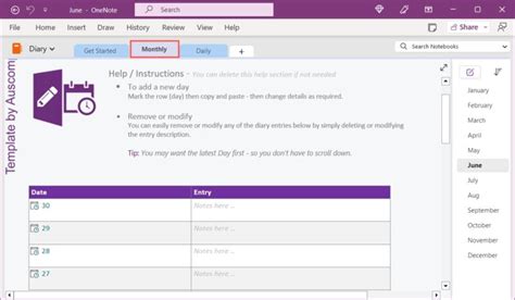 12+ OneNote Templates for Productivity - Make Tech Easier