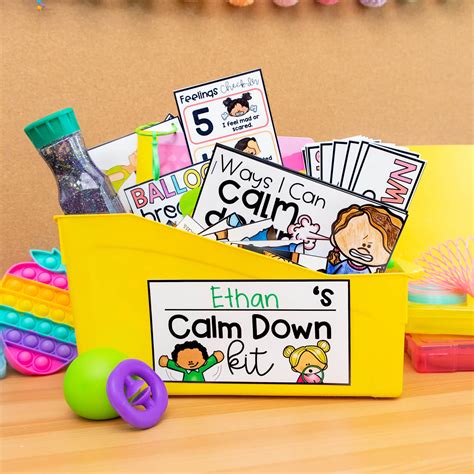 Must Haves For A Classroom Calming Corner And Calm Down Kit