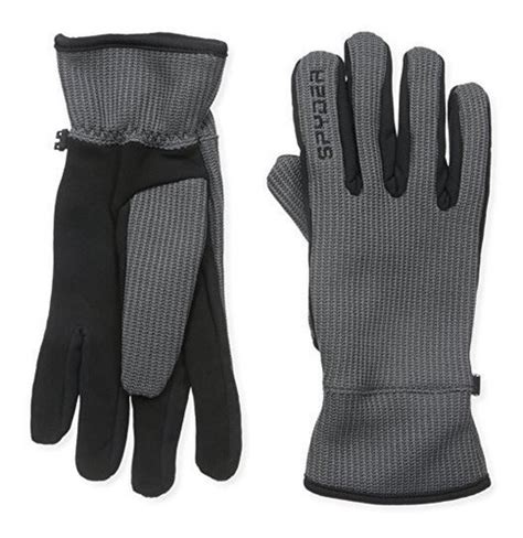 Spyder Hombre Core Sweater Conduct Guantes Medianos Polar Cuotas