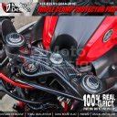 Jual Stiker Timbul Carbon Protector Pad Segitiga Stang Triple Clamp R25