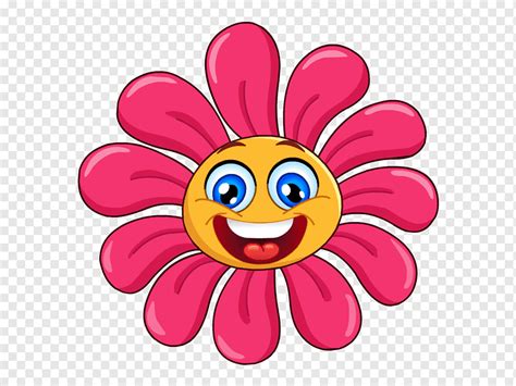 Happy Flower Clipart