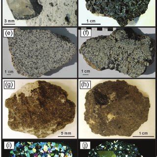 Representative images of inclusions and xenolith types. (a) Mafic bleb ...