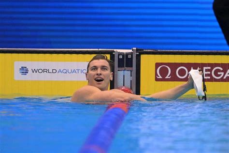 Mondiaux de natation le Calédonien Maxime Grousset champion du monde