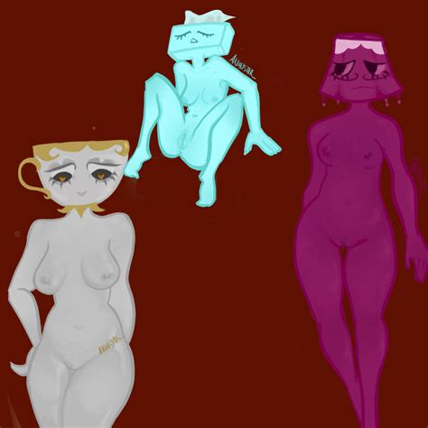 Rule 34 Blue Body Brightney Dandys World Dandys World Dandys World Full Body Glasses Grey