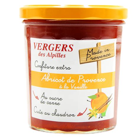 Abricot de Provence à la Vanille Confiture Extra 370g Confit de