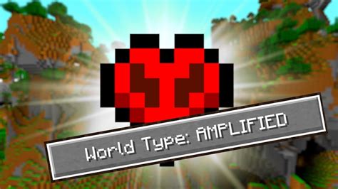 Starting A New Hardcore World In Minecraft Amplified Youtube