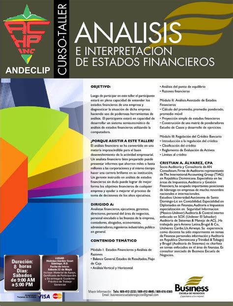 GERENCIA EJECUTIVA CURSO TALLER ANALISIS E INTERPRETACION DE ESTADOS