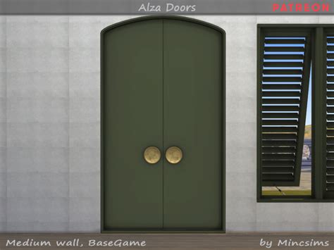 Alza Doors Build Buy The Sims Curseforge Sims Build Media