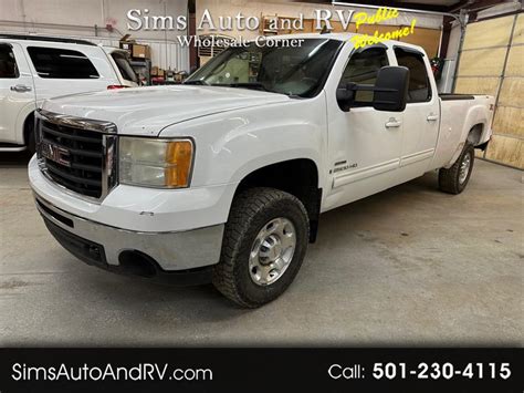 2009 Gmc Sierra 2500hd Slt Crew Cab 4wd Duramax Diesel One Owner