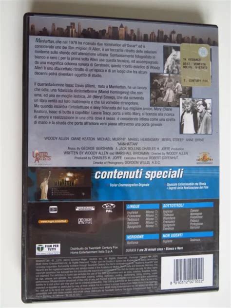 Manhattan Dvd Film Commedia Sentimentale Woody Allen Diane