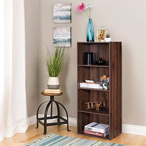 Giantex Tier Bookshelf Bookcase Storage Cabinet With Open Shelves