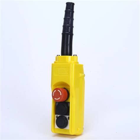 Copc Ap1 Pendant Control Station Hoist Crane Push Button Control Switch With Emergency Stop