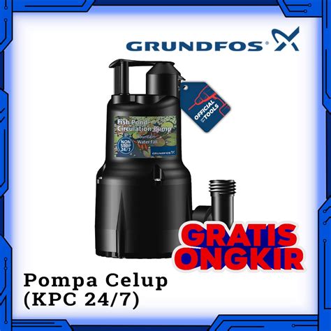 Jual Pompa Celup Kolam GRUNDFOS KPC 24 7 210 Sirkulasi Non Automatic