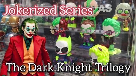 The Dark Knight Trilogy Jokerized SeriesHot Toys Cosbi Bobble Head