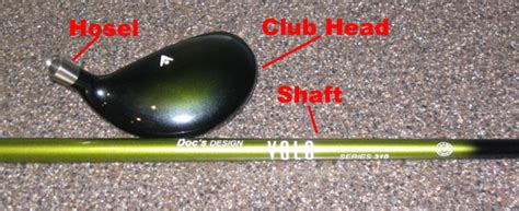 Golf Club Parts @ Docs Golf Tips