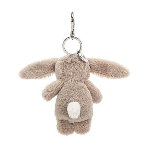 Bashful Bunny Beige Bag Charm By Jellycat