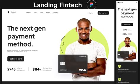 Landing Fintech Figma