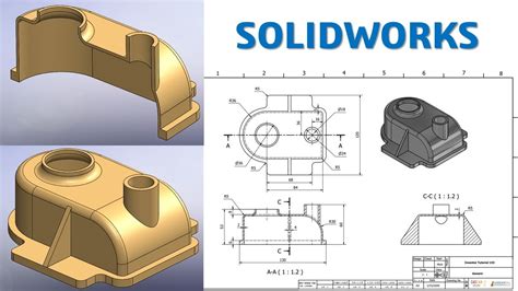 Solidworks Tutorial D Model Basic Beginers Youtube