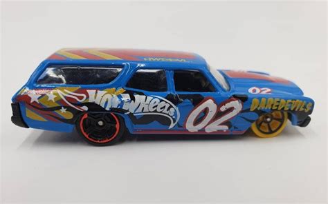 Hot Wheels Chevelle SS Wagon Blue Etsy