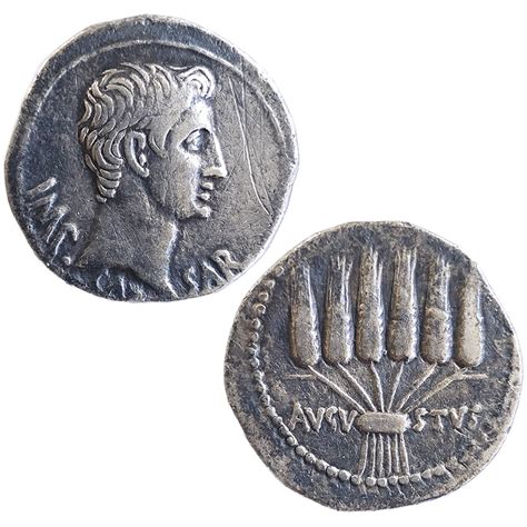 Silver Coin of Caesar Augustus, The Emperor and the Nativity Story