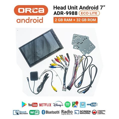 Jual Head Unit Tv Android Inch Orca Adr Eco Lite Gb