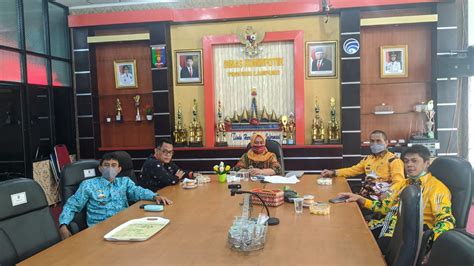 Jajaran Dinas Kominfotik Provinsi Lampung Mengikuti Rapat Koordinasi