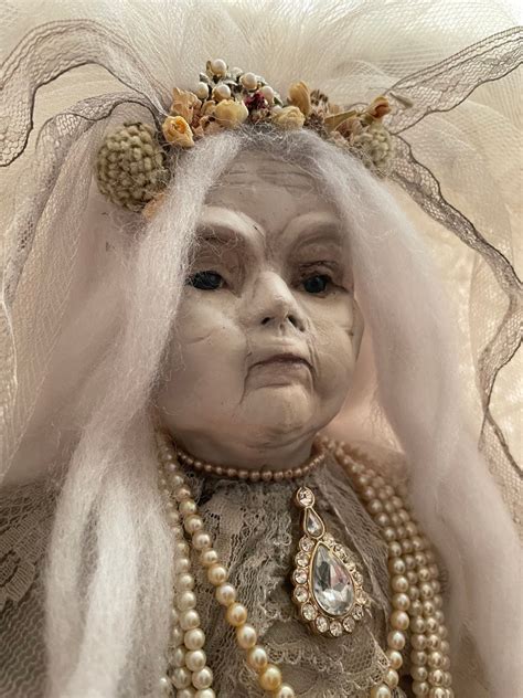 Miss Havisham Porcelain Art Doll Etsy