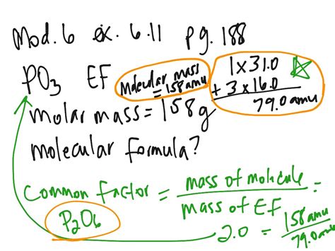 Mod 6 Ex 611 Pg 188 Science Chemical Reactions Chemistry