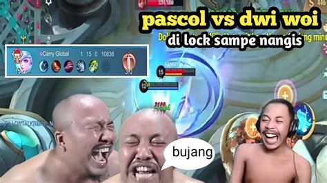 Pascol Ketua Naga Hitam Vs Dwi Woi Di Lock Sampe Base Mobile Legends