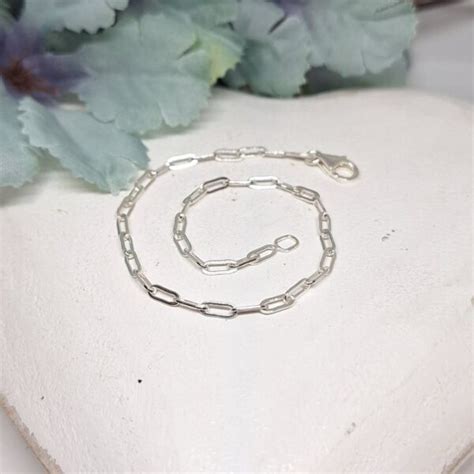 Paperclip Bracelet Sterling Silver Jewellery Simply Silver