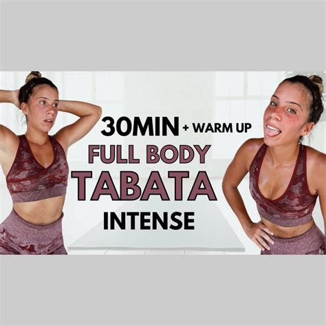 Super Sweaty Tabata HIIT Free Full Body Workout Skimble