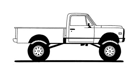 How To Draw A Chevrolet Pickup Truck Step By Step Youtube