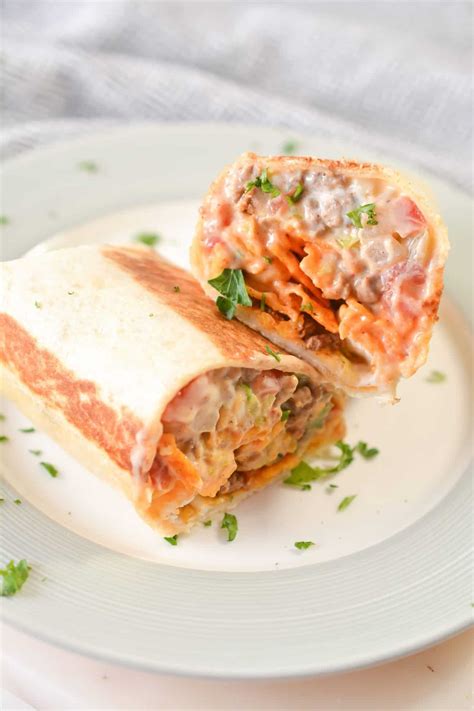 Beefy Nacho Cheese Wrap Sweet Pea S Kitchen