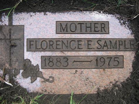 Florence Ethel Darrow Sample 1883 1975 Find A Grave Memorial