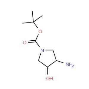 Trans 3 Amino 1 Boc 4 Hydroxypyrrolidine CAS 148214 90 8 SCBT