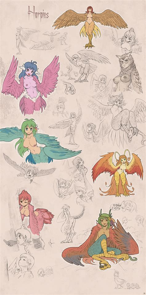 Harpies By Karbo Hentai Foundry