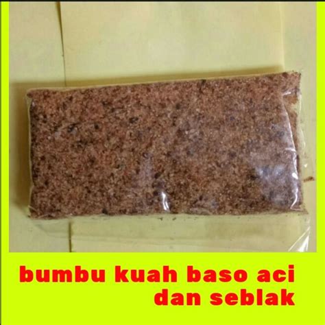 Jual Bumbu Rempah Kuah Wajik Asin Enak Dan Praktis Untuk Kuah Baso