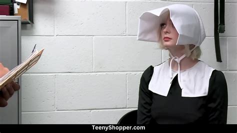 Blonde Teen Thief Caught And Fucked By Big Dick Security Guard XNXX