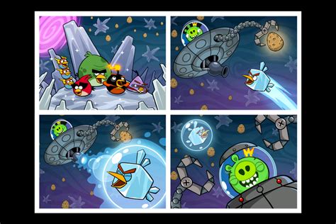 Angry Birds Space Ice bird bubble truble. by DragonxMike on DeviantArt