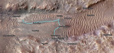 Perseverance's Path to 'Bright Angel' in Mars' Jezero Crater | NASA Jet ...