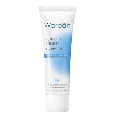 Jual Wardah Perfect Bright Creamy Foam Brightening Smoothing Termurah