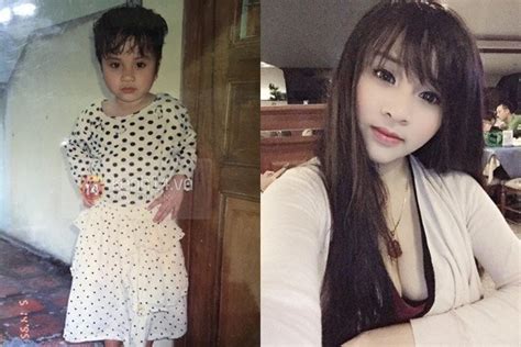 Soi ảnh con nít của các hot girl Việt đã công khai phẫu thuật thẩm mỹ