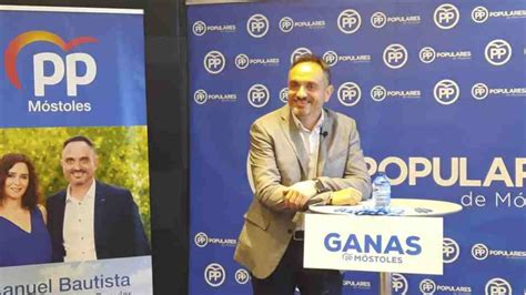 Manuel Bautista candidato del PP a la alcaldía de Móstoles se siente